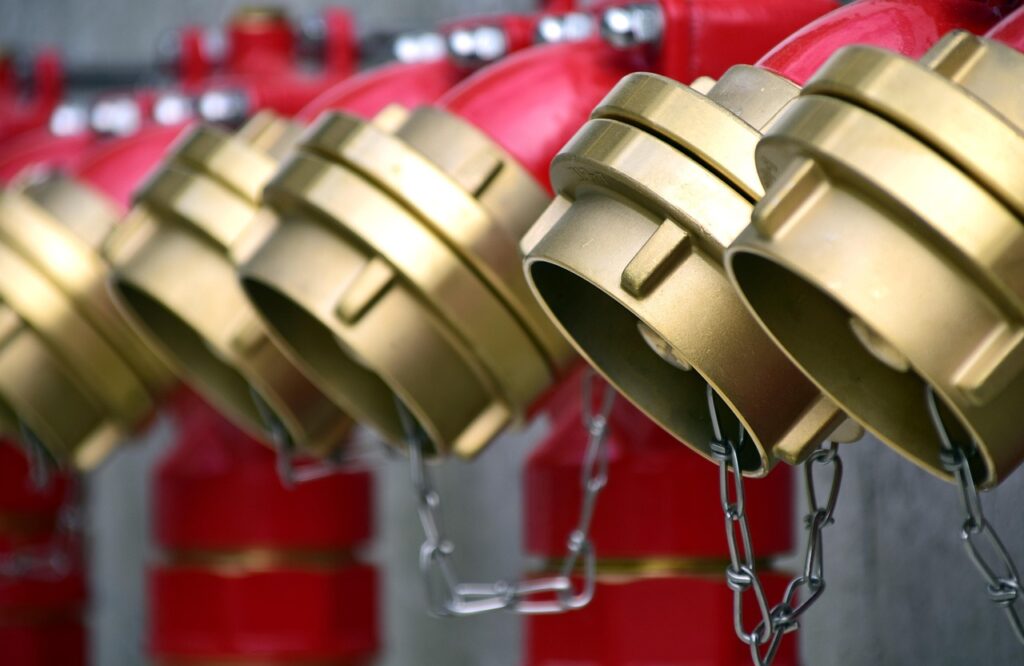 water supply, fire fighters, water supply fire department, fire protection, water, tube, metal, management, red, pressurized water pipe, water pipe, pipeline, guide, nature, new, new tube, close up, security, protection, pipelines